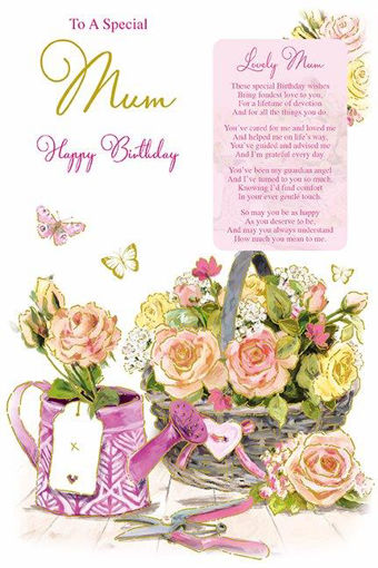 Picture of SPECIAL MUM BIRTHDAY CARD